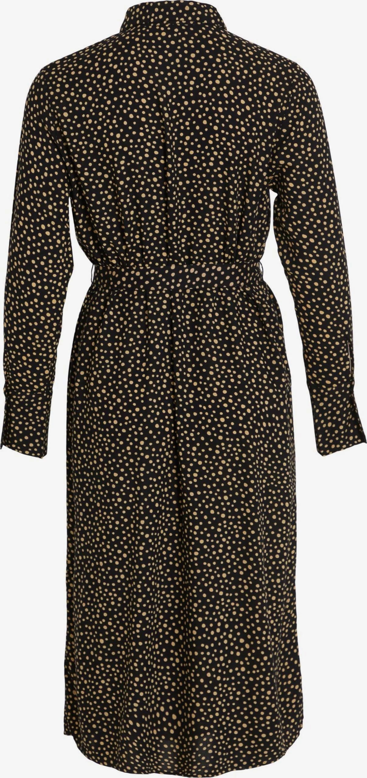 Vila Maxi Jurken Blousejurk Pil Oma Dames Zwart 4 Vila Maxi Jurken Blousejurk Pil Oma Dames Zwart - Afbeelding 2