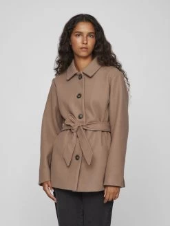 Vila Tussenjassen Tussenjas Dames Bruin -Vila 2708273fd03578cb8e1793121e07b368