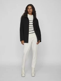 Vila Tussenjassen Tussenjas Lidra Dames Zwart -Vila 27245a733a18e8895cdfca8ca9e52e54