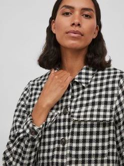 Vila Tussenjassen Tussenjas Hether Dames Zwart / Wit 15 Vila Tussenjassen Tussenjas Hether Dames Zwart / Wit -Vila 272c6a7616065aa60b970e484c251a34