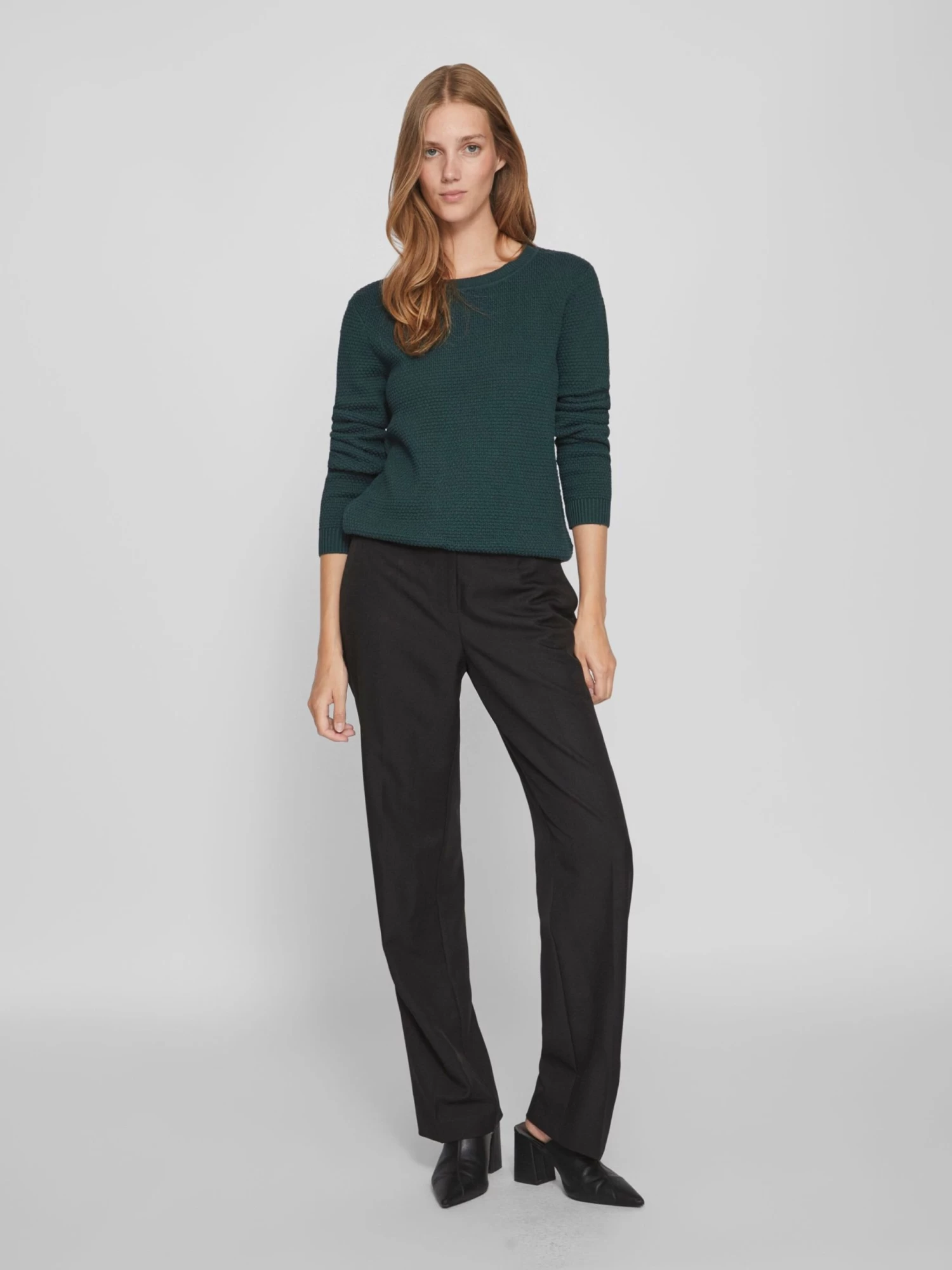 Vila Basic Truien Trui DALO Dames Spar 7 Vila Basic Truien Trui DALO Dames Spar - Afbeelding 5