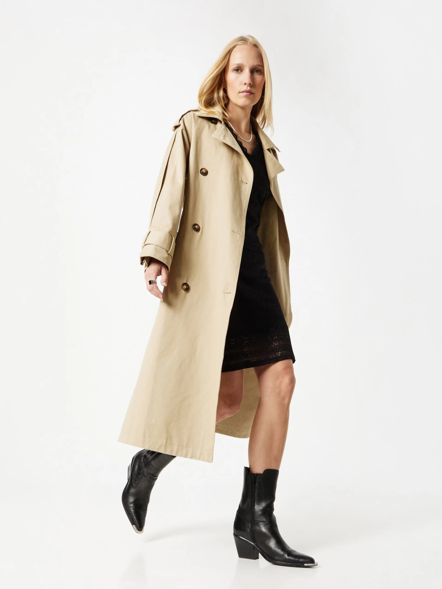 Vila Mini Jurken Jurk CHIKKA Dames Zwart 10 Vila Mini Jurken Jurk CHIKKA Dames Zwart - Afbeelding 8