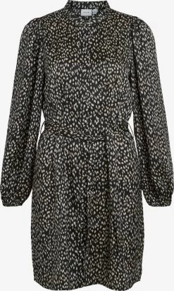 Vila Blousejurken Blousejurk MELINA Dames Zwart