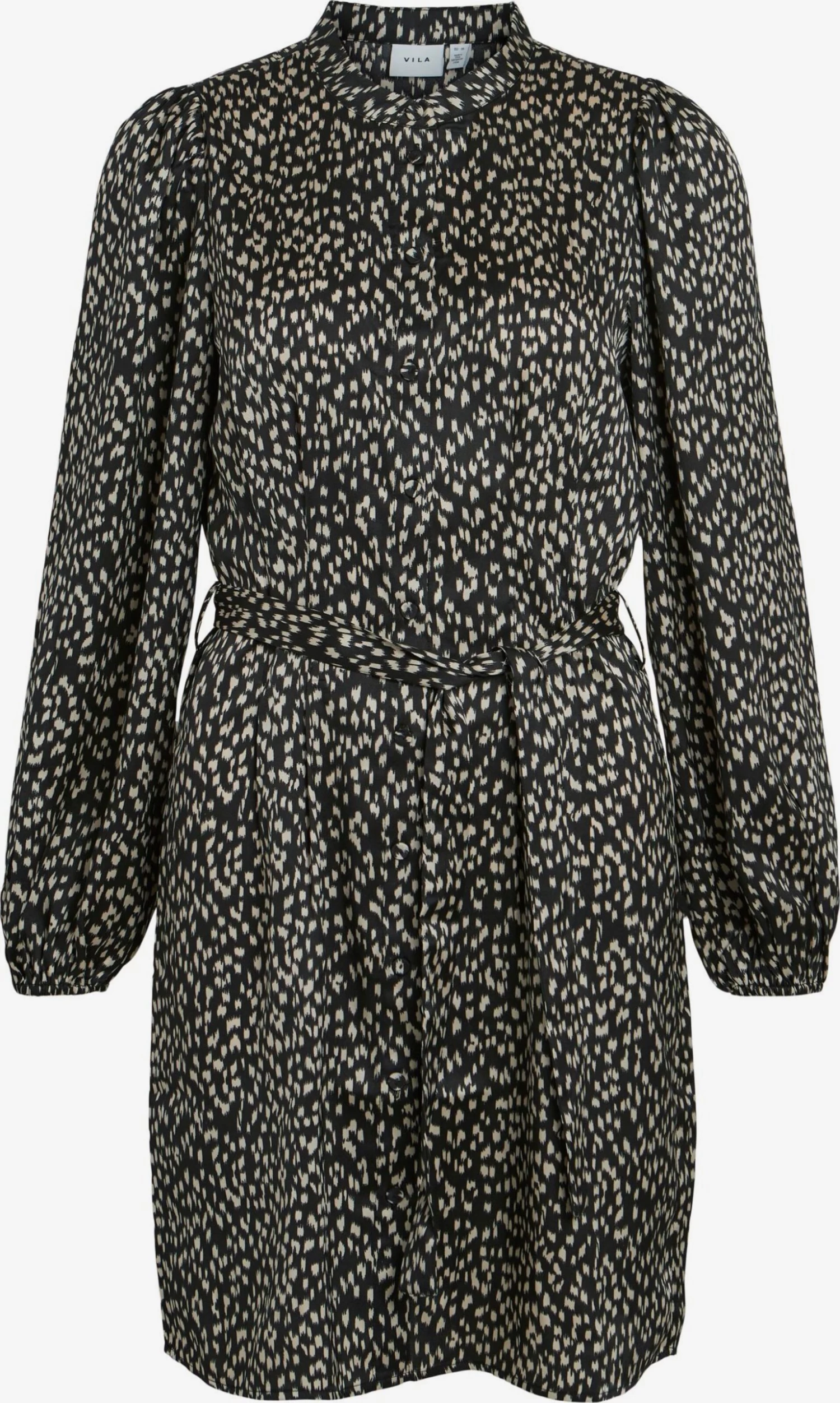 Vila Blousejurken Blousejurk MELINA Dames Zwart 3 Vila Blousejurken Blousejurk MELINA Dames Zwart