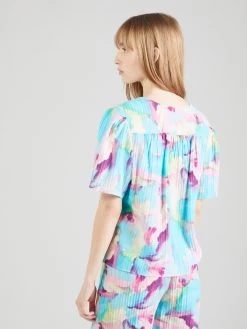 Vila Blouses Met Korte Mouw Blouse CLARA MILLY Dames Pastelgroen 10 Vila Blouses Met Korte Mouw Blouse CLARA MILLY Dames Pastelgroen -Vila 28a5807f63cdc2d0fcdbb029203250ac