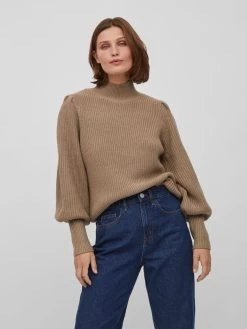 Vila Truien Trui Dames Bruin 10 Vila Truien Trui Dames Bruin -Vila 2966f4c3c2ac40cbc6295a5d66ab3687