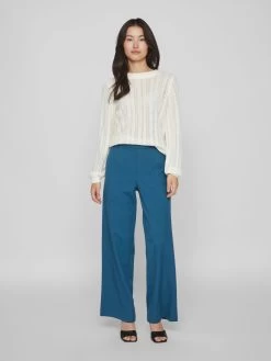 Vila Basic Truien Trui CHOI Dames Wit -Vila 2a916184259ca594cefe360d37f451c7