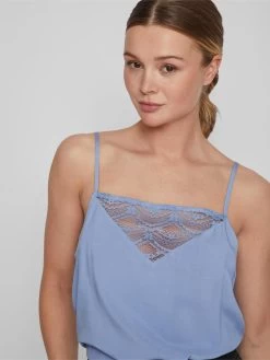 Vila Blouse Tops Blouse NULA Dames Duifblauw -Vila 2a9b9a7ba909713d331980c78b78919d