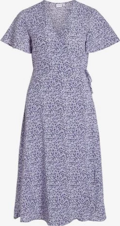 Vila Midi Jurken Jurk Dames Lila / Lichtlila