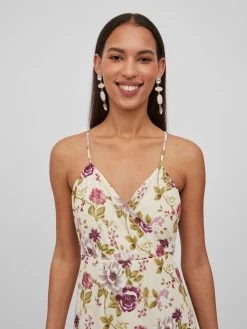Vila Maxi Jurken Jurk Ura Dames Camel / Sand -Vila 2b133b32eeafebe64cce370214ecbadc