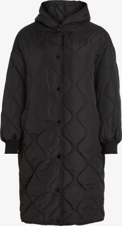Vila Wintermantels Wintermantel Thora Dames Zwart