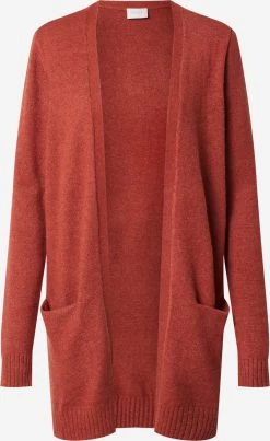 Vila Vesten Gebreid Vest Ril Dames Roestrood