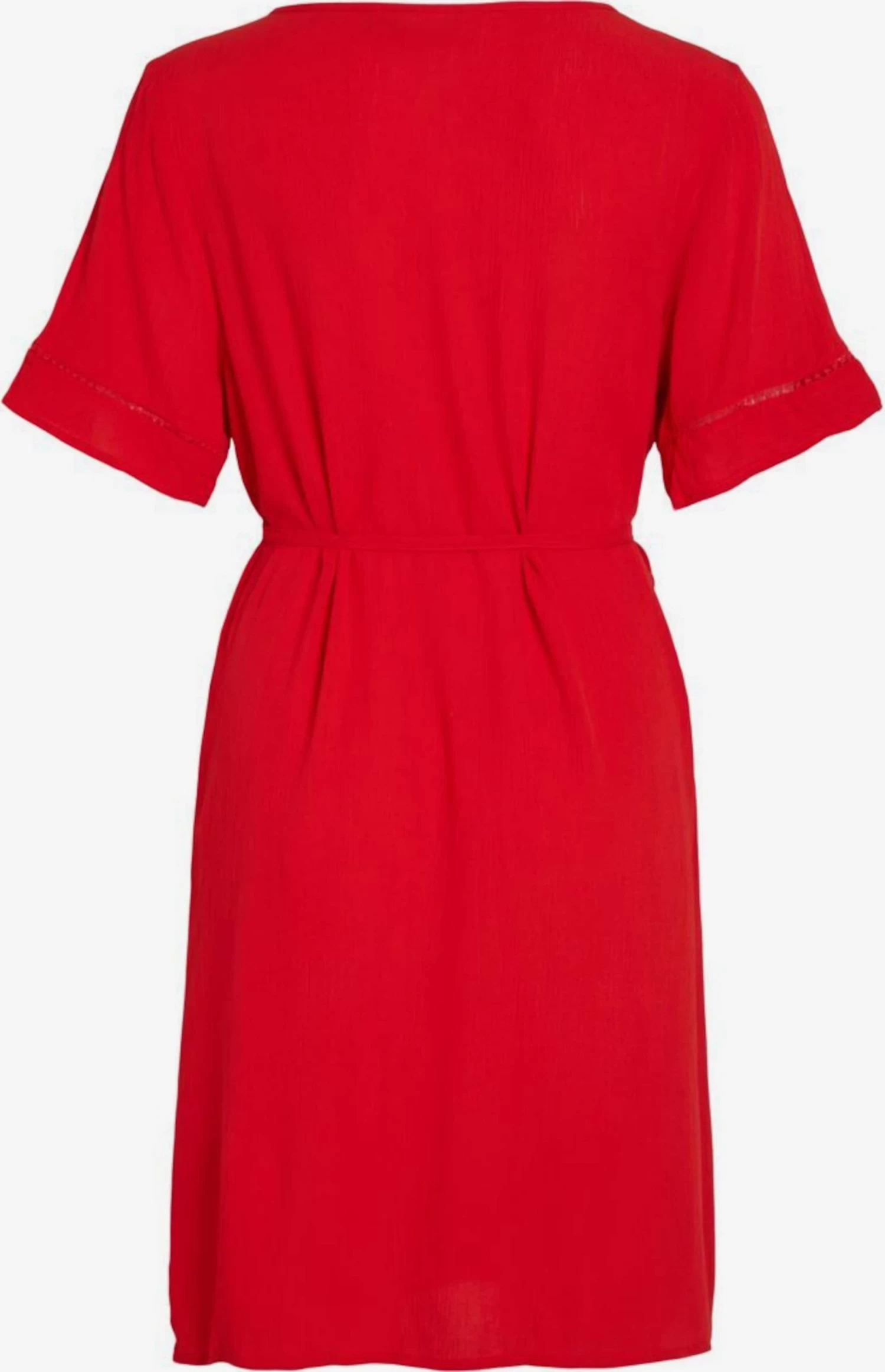 Vila Mini Jurken Jurk Dames Rood 4 Vila Mini Jurken Jurk Dames Rood - Afbeelding 2