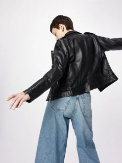 Vila Leren Jassen Tussenjas Feli Dames Zwart -Vila 2f43b05f03f05d2af43ff1973bd31753