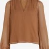 Vila Blouseshirts Blouse Maddie Dames Karamel 2 Vila Blouseshirts Blouse Maddie Dames Karamel -Vila 2f5c36306e6f1d6ef7f543063a0d1833