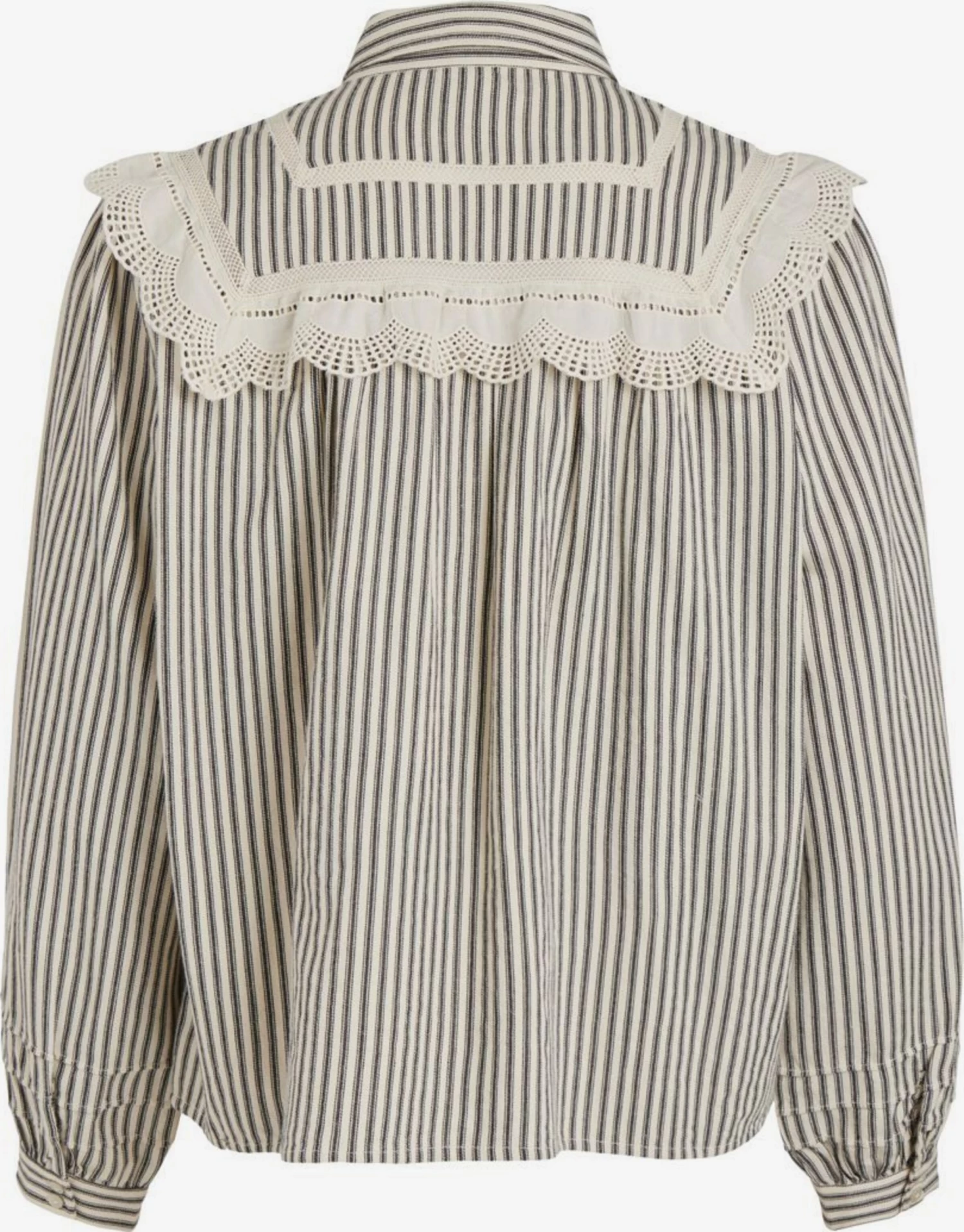 Vila Overhemden Blouse Dames Beige 4 Vila Overhemden Blouse Dames Beige - Afbeelding 2