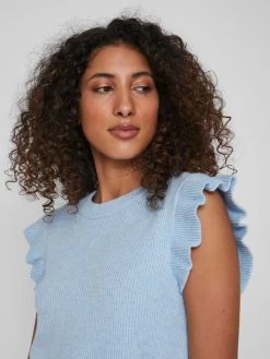 Vila Fijngebreide Truien Trui Ril Dames Lichtblauw 11 Vila Fijngebreide Truien Trui Ril Dames Lichtblauw -Vila 303a12a402bcfa2ec4f80deb2218b799