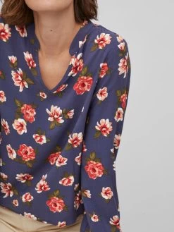 Blouseshirts Blouse Dames Donkerblauw 14 Blouseshirts Blouse Dames Donkerblauw -Vila 30b3b9d5d7f5fd0ab3fdd9cfe5eb56cc