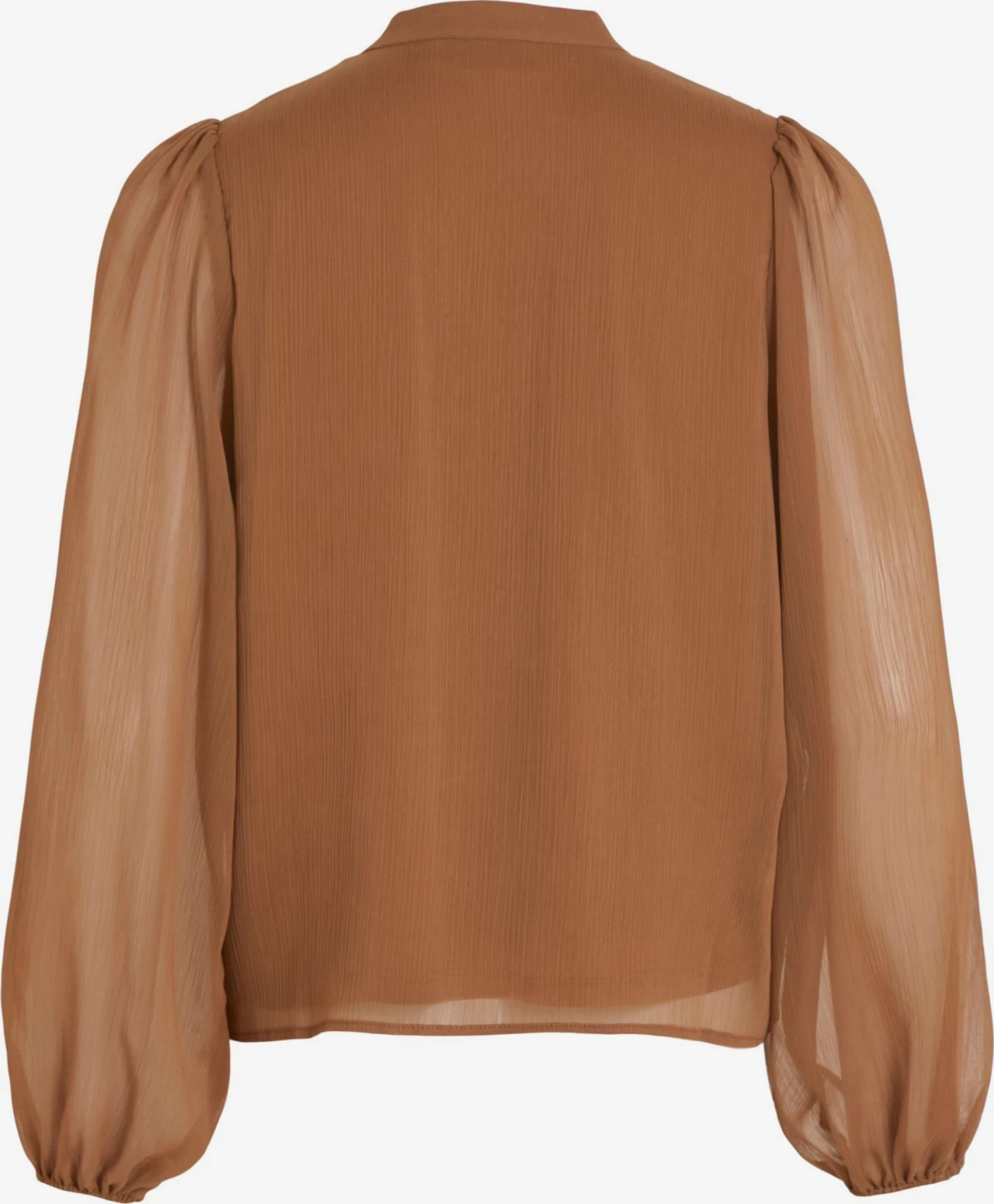 Vila Blouseshirts Blouse Maddie Dames Karamel 4 Vila Blouseshirts Blouse Maddie Dames Karamel - Afbeelding 2