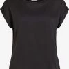 Vila T-shirts Shirt Viellette Dames Zwart -Vila 318aaa1b65deafb3b9c1a0cb6f8983cb