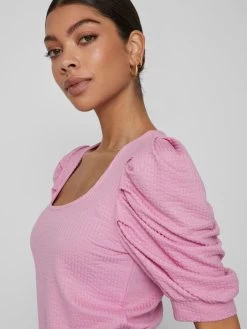 Vila Tops Top Dames Pink -Vila 31daea072d603e1f15a6d8699d0f03b7