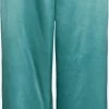 Vila Pantalons Wide Leg Broek Ally Dames Groen