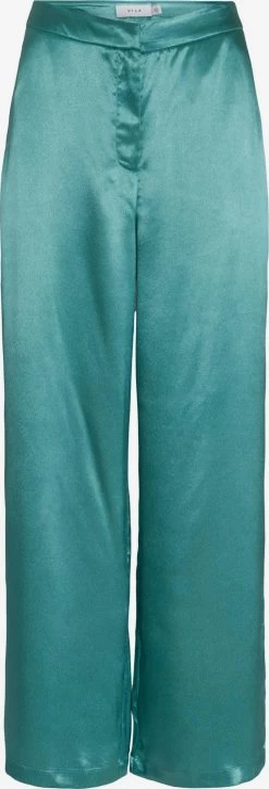 Vila Pantalons Wide Leg Broek Ally Dames Groen