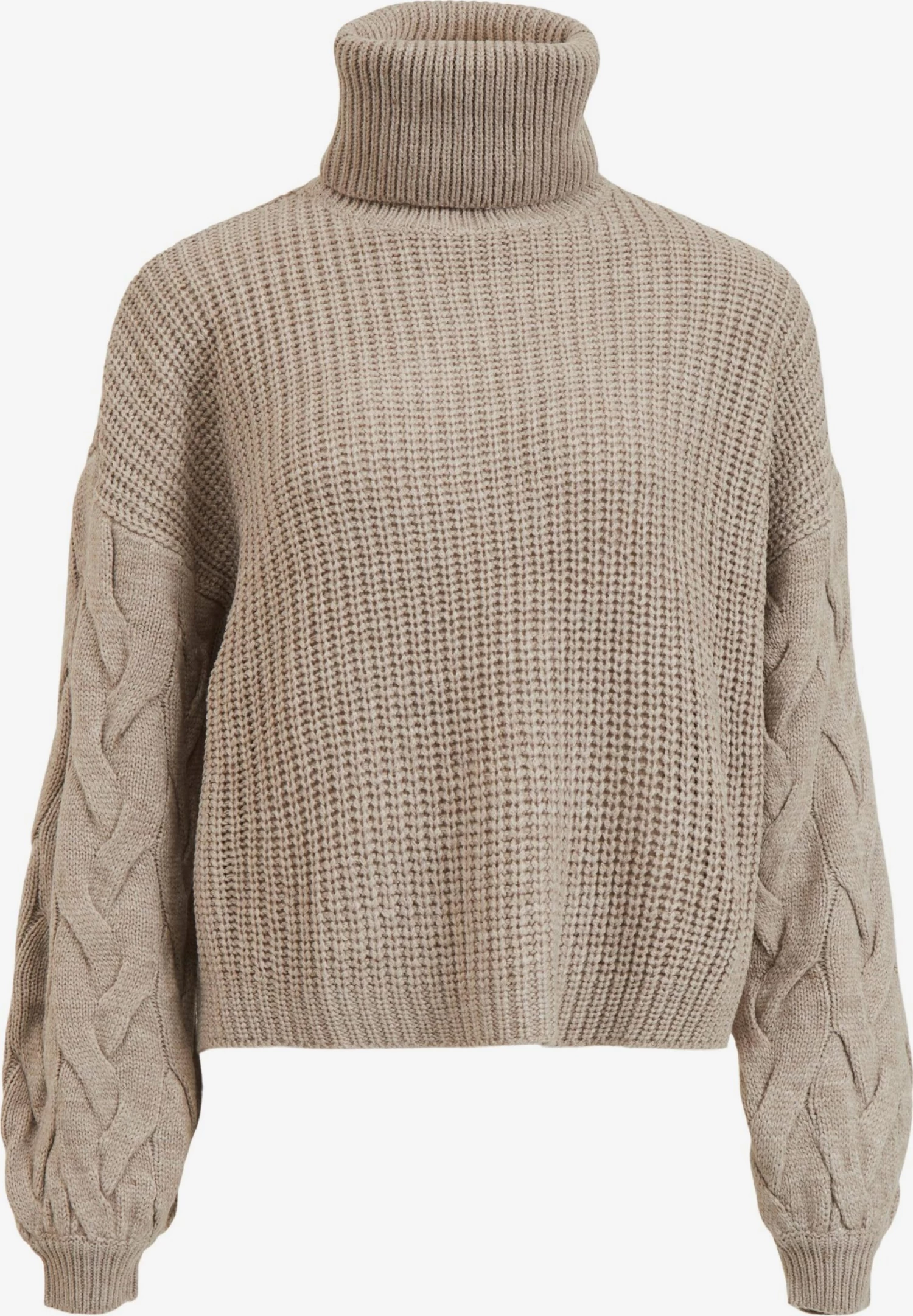 Vila Coltruien Trui Oa Dames Donkerbeige 3 Vila Coltruien Trui Oa Dames Donkerbeige