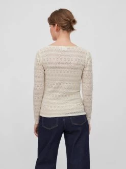 Longsleeves Shirt Chikka Dames Lichtbeige 13 Longsleeves Shirt Chikka Dames Lichtbeige -Vila 32ded2dbfe28867db65c57cc748d3583