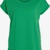 Vila T-shirts Shirt DREAMERS Dames Groen -Vila 33c3636d6a02508c641513dfcd1512e1