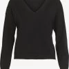 Vila Basic Truien Trui Dames Zwart -Vila 33cf24abf1982c4ecdc67beb743175eb
