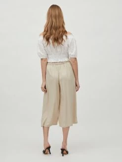 Vila Blouses Met Korte Mouw Blouse Imina Dames Wit -Vila 33e2fbfb6b4613c00efb80720ee84191