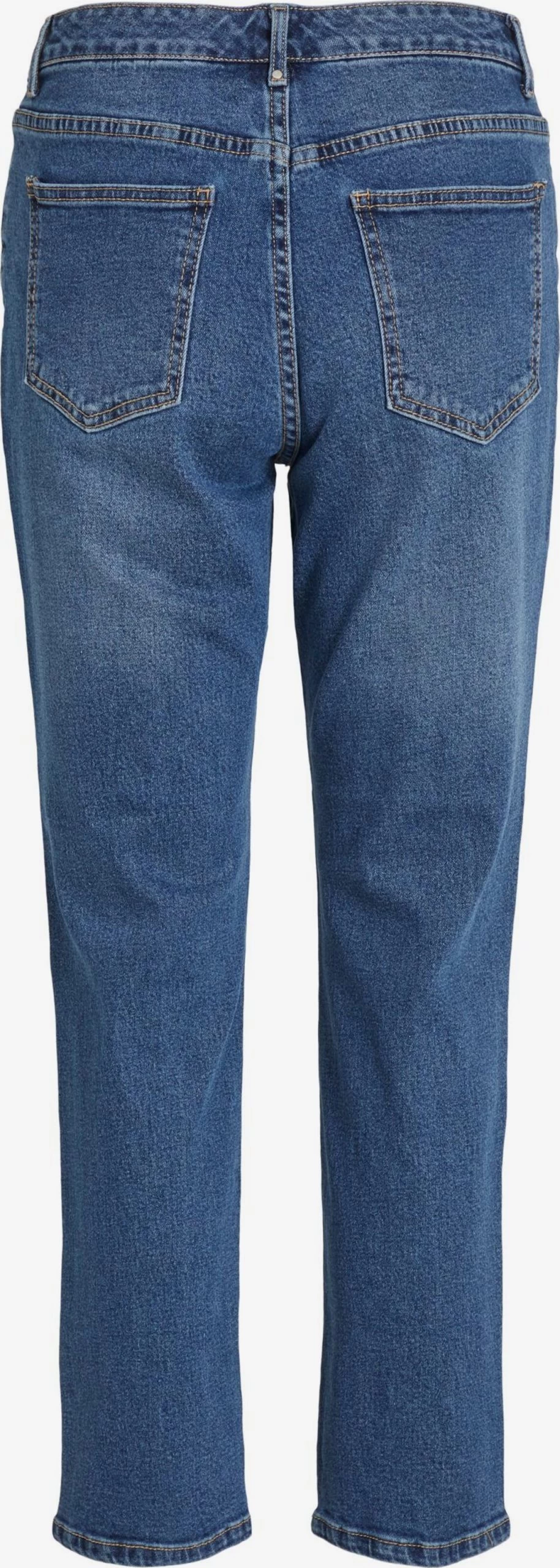 Vila Straight Regular Jeans Sommer Dames Blauw 4 Vila Straight Regular Jeans Sommer Dames Blauw - Afbeelding 2