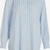 Vila Lange Blouses Blouse Zugi Dames Lichtblauw -Vila 357f8a5d97b0ae98239e509654dc5a74