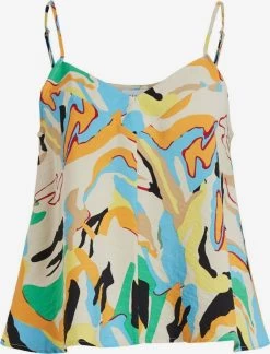 Vila Spaghetti Tops Top Dames Gemengde Kleuren