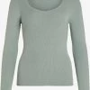 Vila Basic Truien Trui Dames Mintgroen