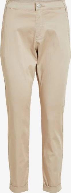 Vila Chinos Tapered Chino Dames Beige