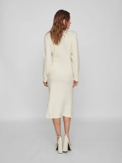 Vila Gebreide Jurken Gebreide Jurk Dames Beige 12 Vila Gebreide Jurken Gebreide Jurk Dames Beige -Vila 38297a9a2f9c062723fb742c30ba0fbd