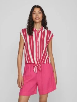 Vila Blouse Tops Blouse Dames Pink 10 Vila Blouse Tops Blouse Dames Pink -Vila 393d5ad3a45b53b576de95c700c29d57