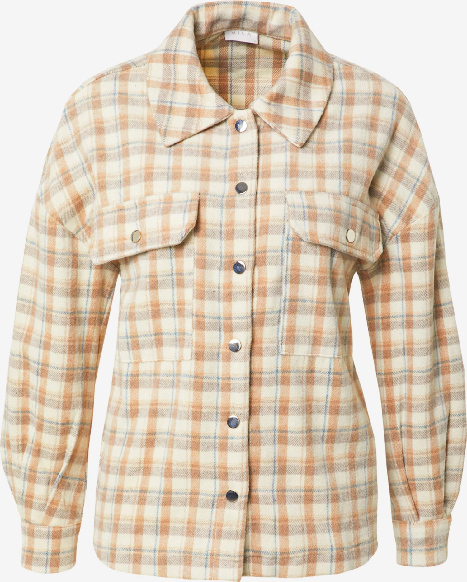 Vila Tussenjassen Tussenjas SARAS Dames Beige 3 Vila Tussenjassen Tussenjas SARAS Dames Beige