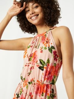 Vila Maxi Jurken Jurk Mesa Dames Poederroze / Lichtroze -Vila 3ec345dd7ae957ab5adc78496f650ac3