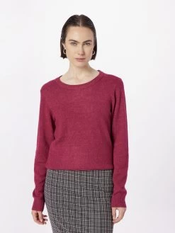 Vila Fijngebreide Truien Trui RIL Dames Wijnrood -Vila 3f86e22866ba6e8d0b4bf357def4e3b5