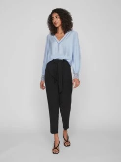 Vila Kanten Blouses Blouse Dames Blauw 14 Vila Kanten Blouses Blouse Dames Blauw -Vila 435020833e6897848ba7c1176ebd5d50