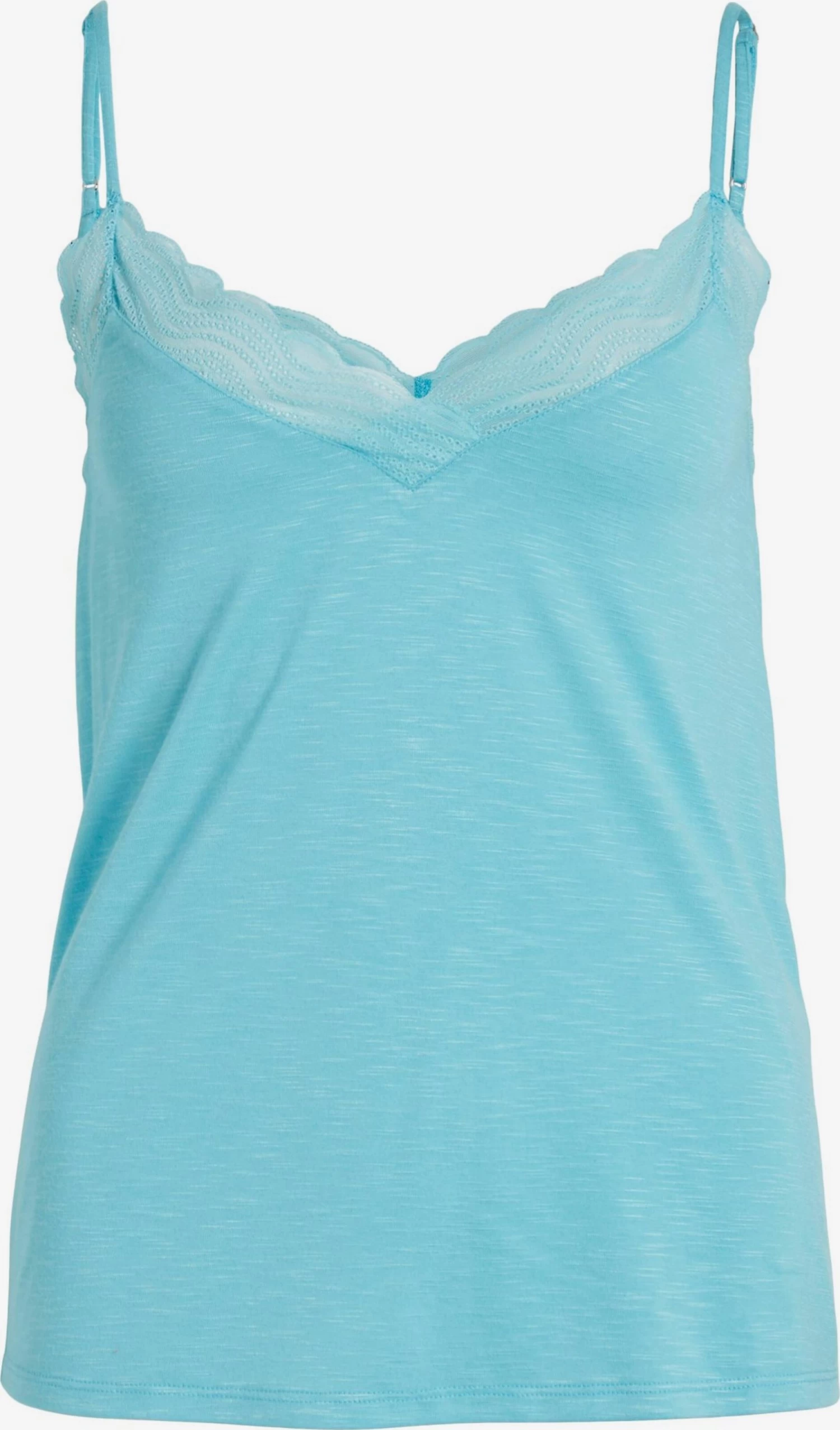 Vila Kanten Tops Top NOEL Dames Blauw 3 Vila Kanten Tops Top NOEL Dames Blauw