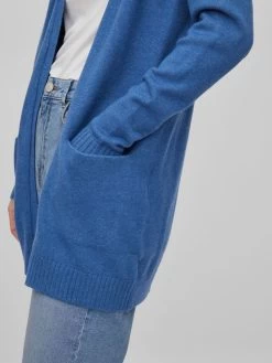 Vila Vesten Gebreid Vest Ril Dames Blauw 14 Vila Vesten Gebreid Vest Ril Dames Blauw -Vila 4418b7265f3bf3f3997f06a489644631