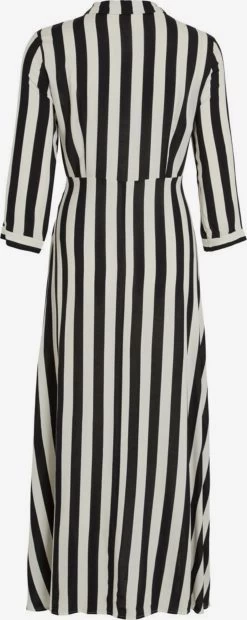 Vila Maxi Jurken Jurk Dames Zwart / Wit -Vila 447abd6b4caf647a8c27420de34c67aa