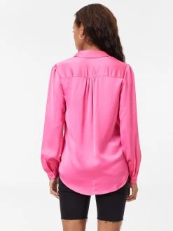 Vila Overhemden Blouse Dames Pink -Vila 4536233c047686ebe24c73960074cbe0