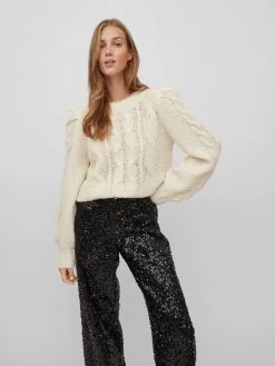 Vila Fijngebreide Truien Trui Dames Beige 11 Vila Fijngebreide Truien Trui Dames Beige -Vila 4678730c12738c1942365a82429903f7