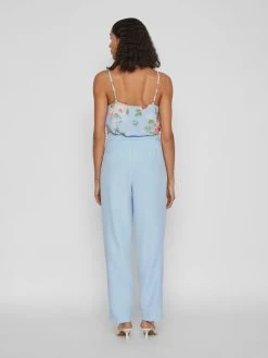 Vila Bandplooibroeken Regular Bandplooibroek Ivy Dames Lichtblauw -Vila 46c61f0fb0ef29b597873291de7032d5