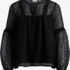 Vila Kanten Blouses Blouse Edee Dames Zwart 2 Vila Kanten Blouses Blouse Edee Dames Zwart -Vila 46cc808bc97a78ec986091ff16538730